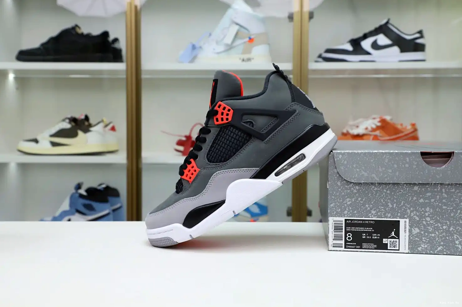 4 INFRARED AIR Kimikick JORDAN 0806
